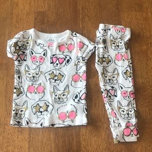 Carters 6M pijamas (A16)